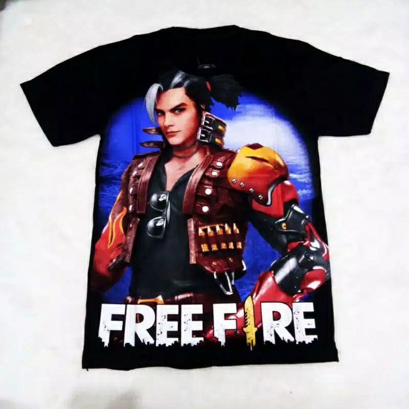 KAOS ANAK FF FREE FIRE BOOYAH GARENA GAMING