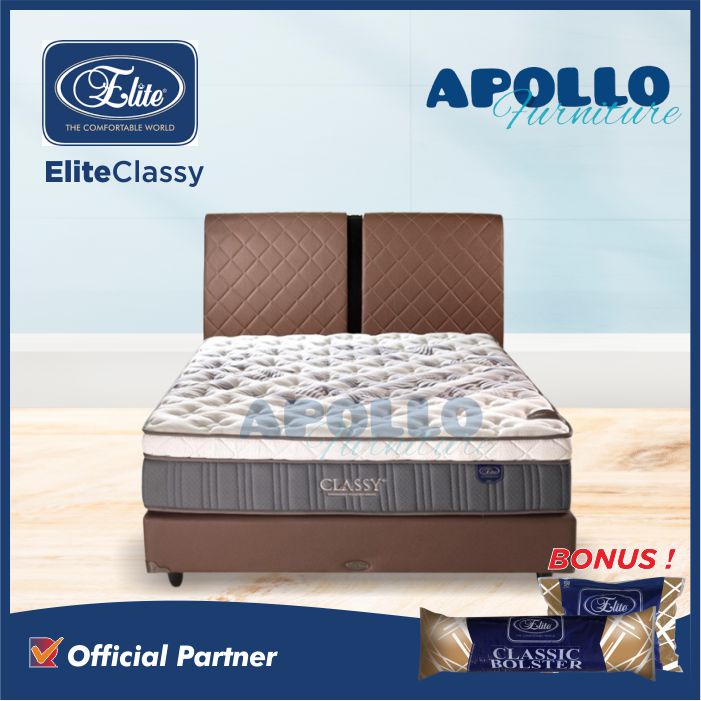 Kasur Spring bed Elite Classy (Full Set & Hanya Kasur)