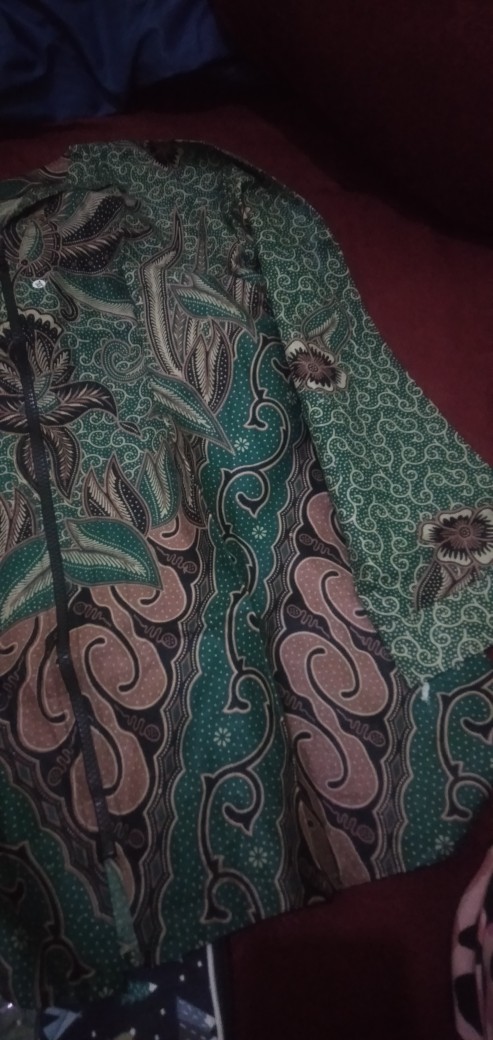 Baju Batik  Atasan Kemeja Cewek Kantor Bd 101