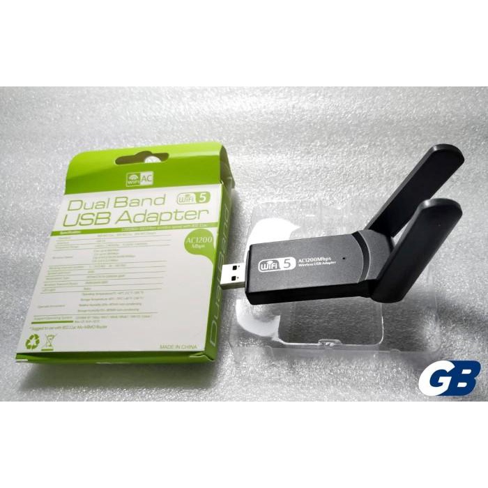 USB 3.0 Wifi Wireless Receiver Adapter 1200Mbps 2.4GHz 5.8GHz