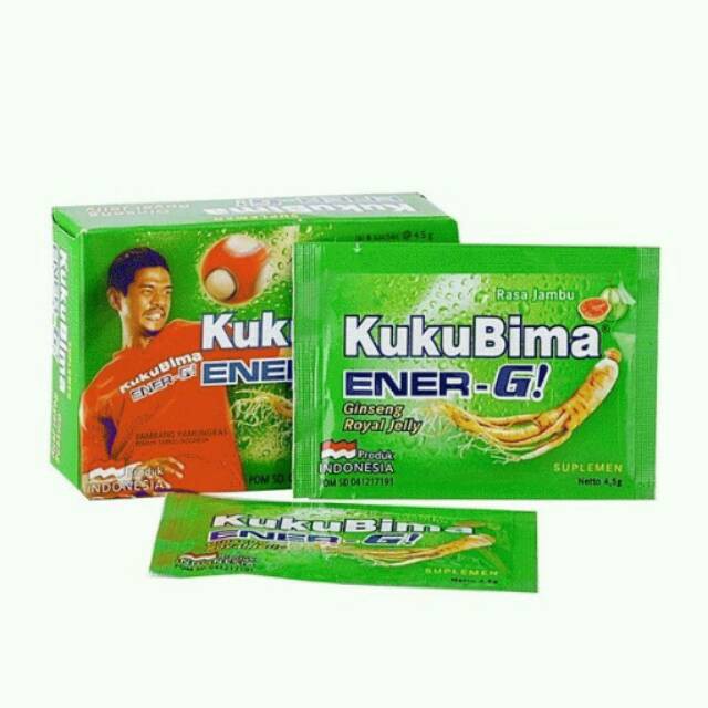 

Kukubima Ener-G rasa Jambu 1 Sachet