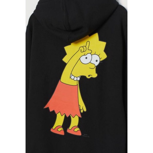 H&M Hoodie BLACK/SIMPSON