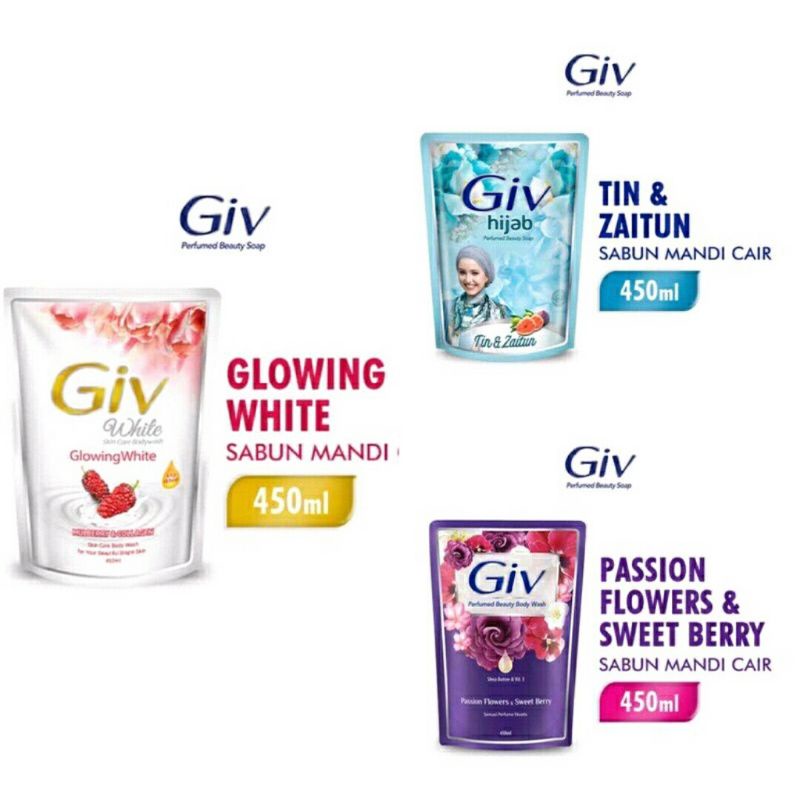 Sabun Giv Cair 450mL/400mL