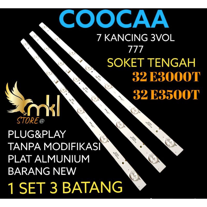 BACKLIGHT TV LED 32" INC COOCAA 32E3000T-32E3500T BACKLIGHT TV LED COOCAA