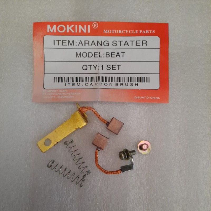Carbon brush bostel arang starter honda beat