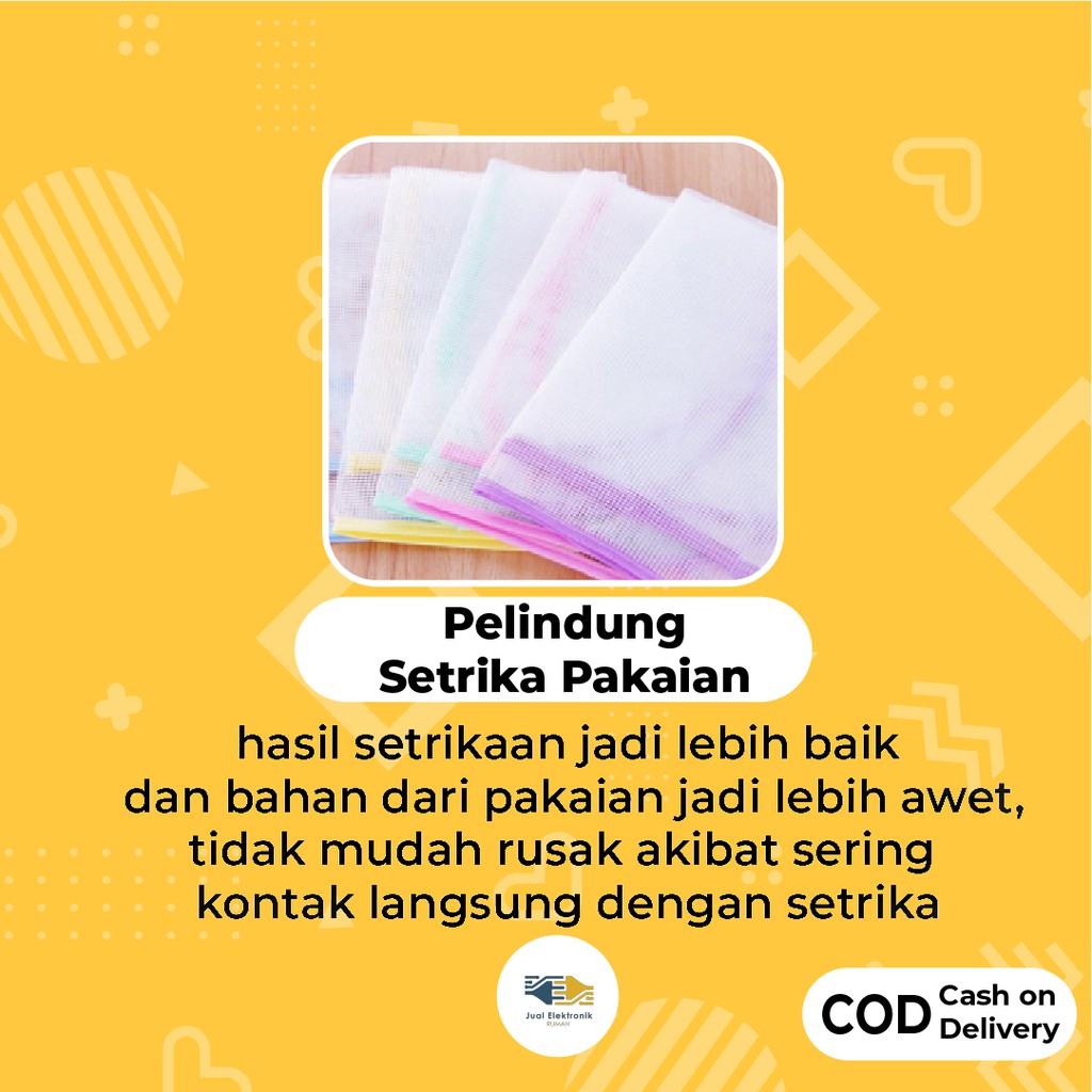 Pelindung Setrika Pakaian ALAS SETRIKA Pelindung Baju Cepat Licin Halus