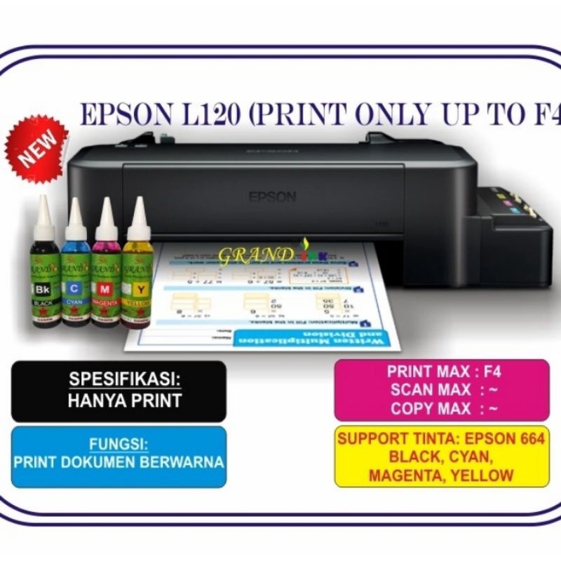 Printer Epson L121 Pengganti Epson L120