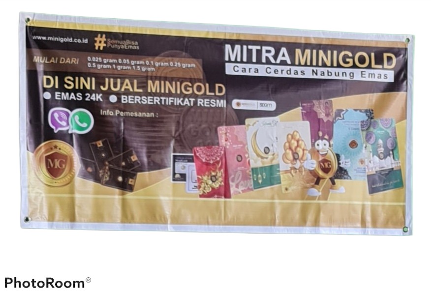 Umbul Umbul , Banner Minigold Atau Custom Ready Stock