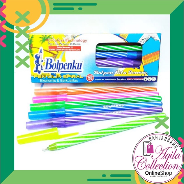 

PULPEN SPIRAL LILIN TINTA HITAM