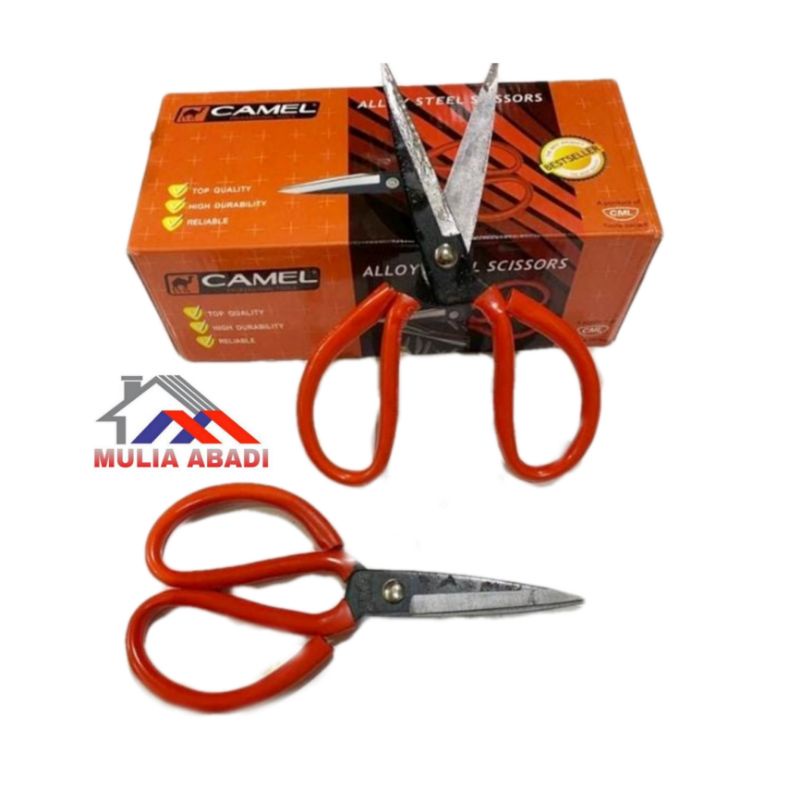 

GUNTING KULIT CAMEL /GUNTING SENG KAWAT /GUNTING SERBAGUNA CAMEL
