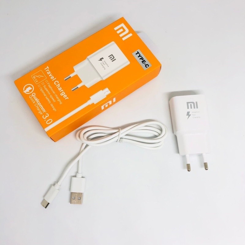 CHARGER REDMI 6A MICRO/TYPE C FAST CHARGING