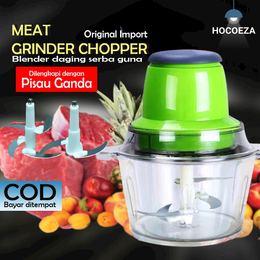 PENGGILING BLENDER DAGING BUAH SAYUR BAHAN DAPUR MEAT GRINDER CHOPPER ORIGINAL PISAU GANDA VA157