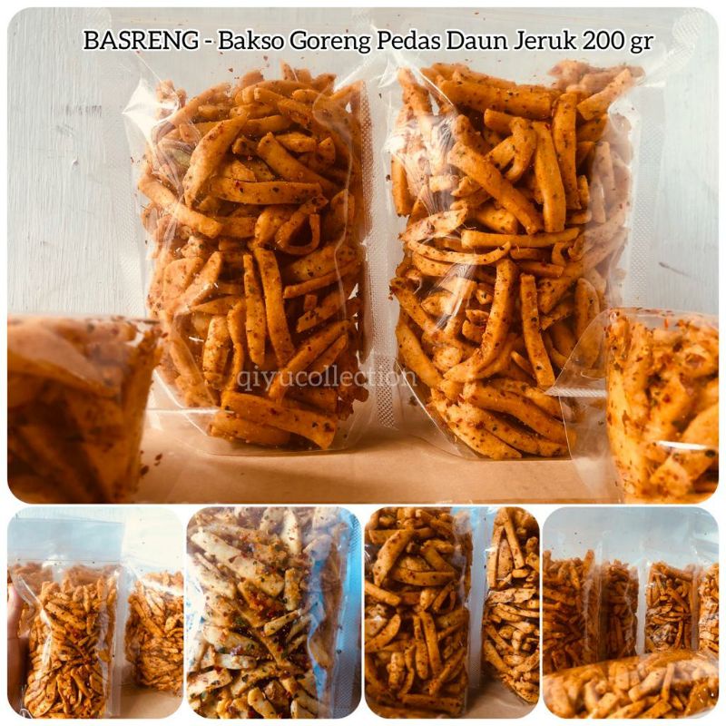 BASRENG Bakso Baso Goreng Pedas Daun Jeruk Gurih 200 gr