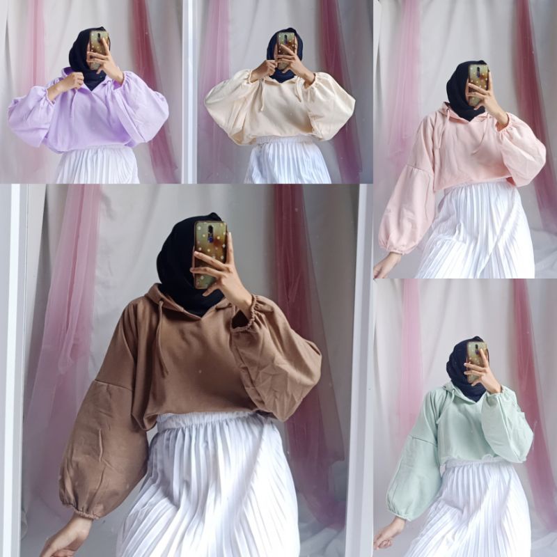 HOODIE BALON // HOODIE CROP // HOODIE OVERSIZE // HOODIE ZARA