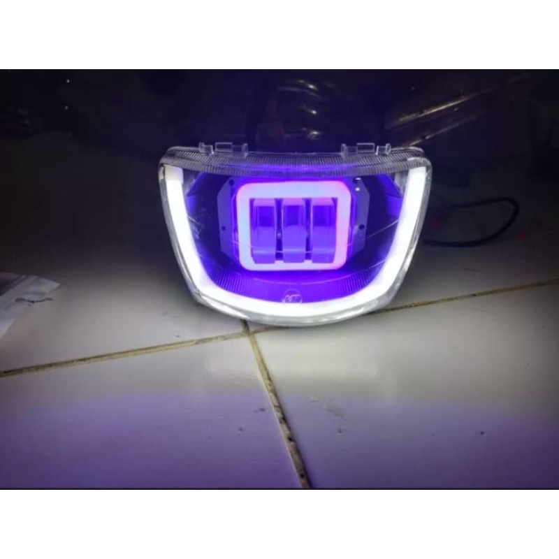 Lampu Depan Daymaker Fizr Force One Modif Daymaker