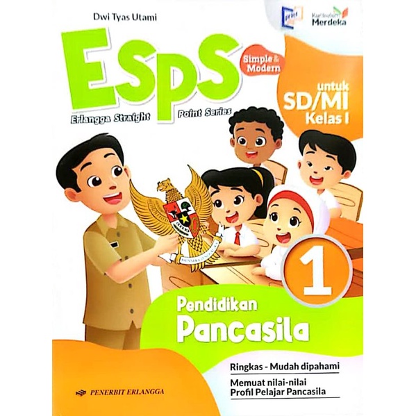 ESPS Pendidikan Pancasila Kurikulum merdeka untuk SD/MI Kelas 1,2,4 dan 5