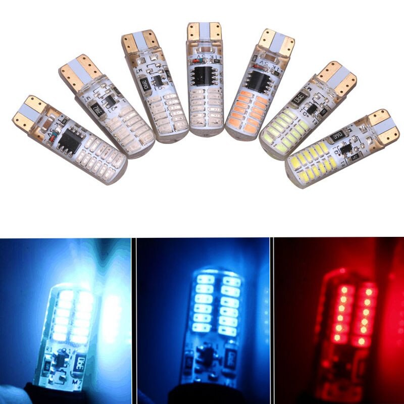 Lampu LED Senja Sen Sein T10  24v Flash 24 led nyala Kedip Mobil