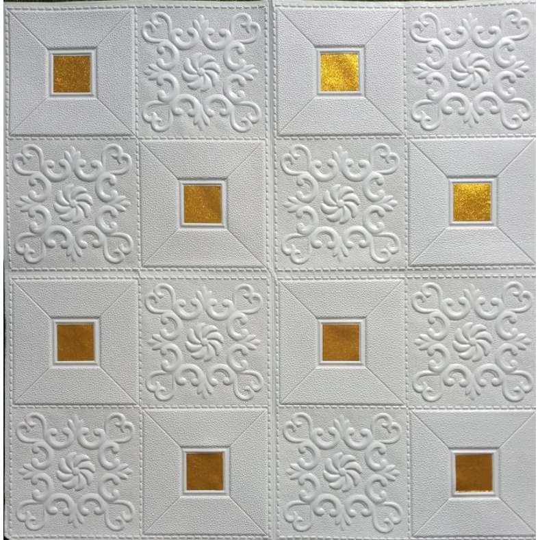 Wallpaper Dinding Foam 3D Sticker