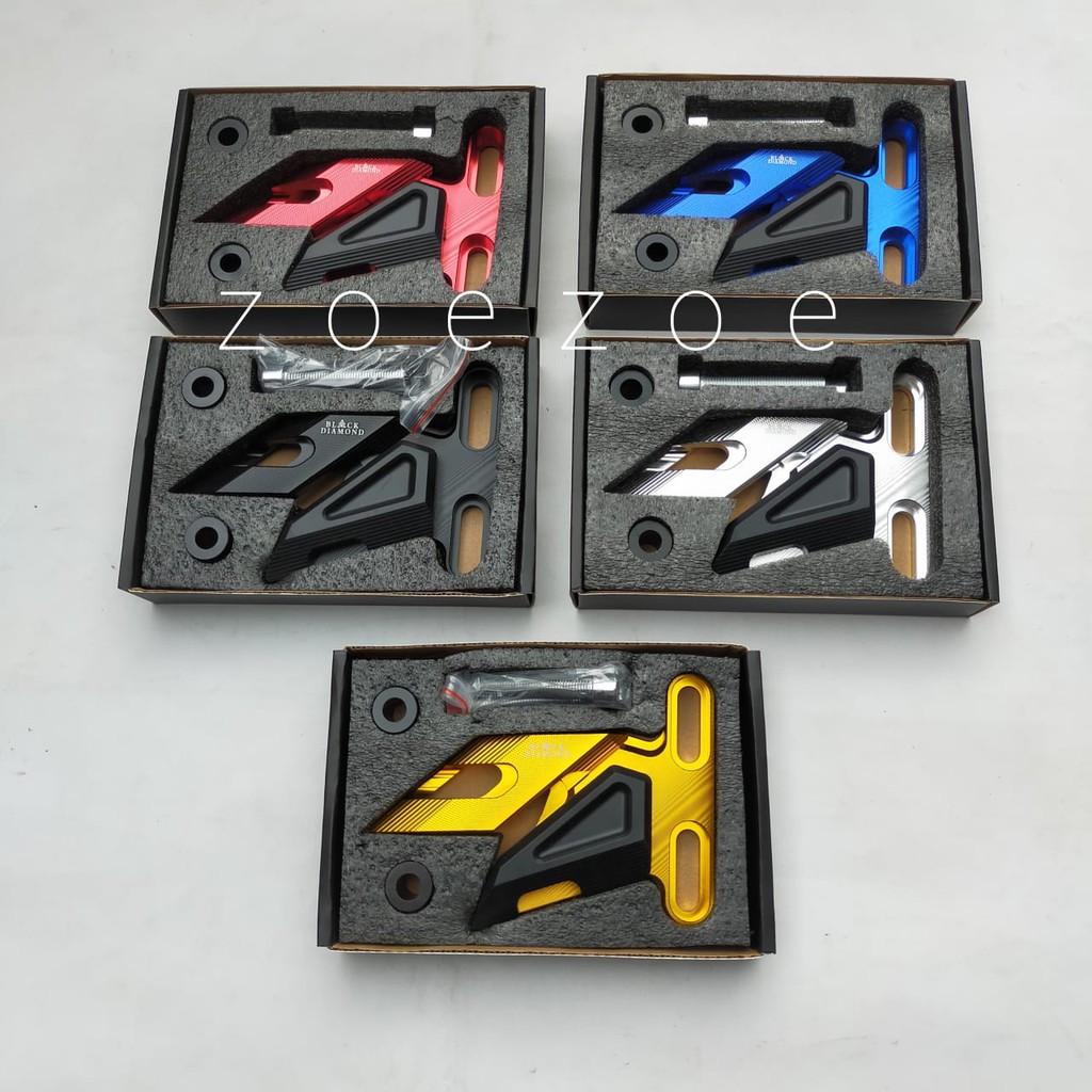 cover kaliper new aerox 2021 black diamond tutup kaliper black diamond aerox