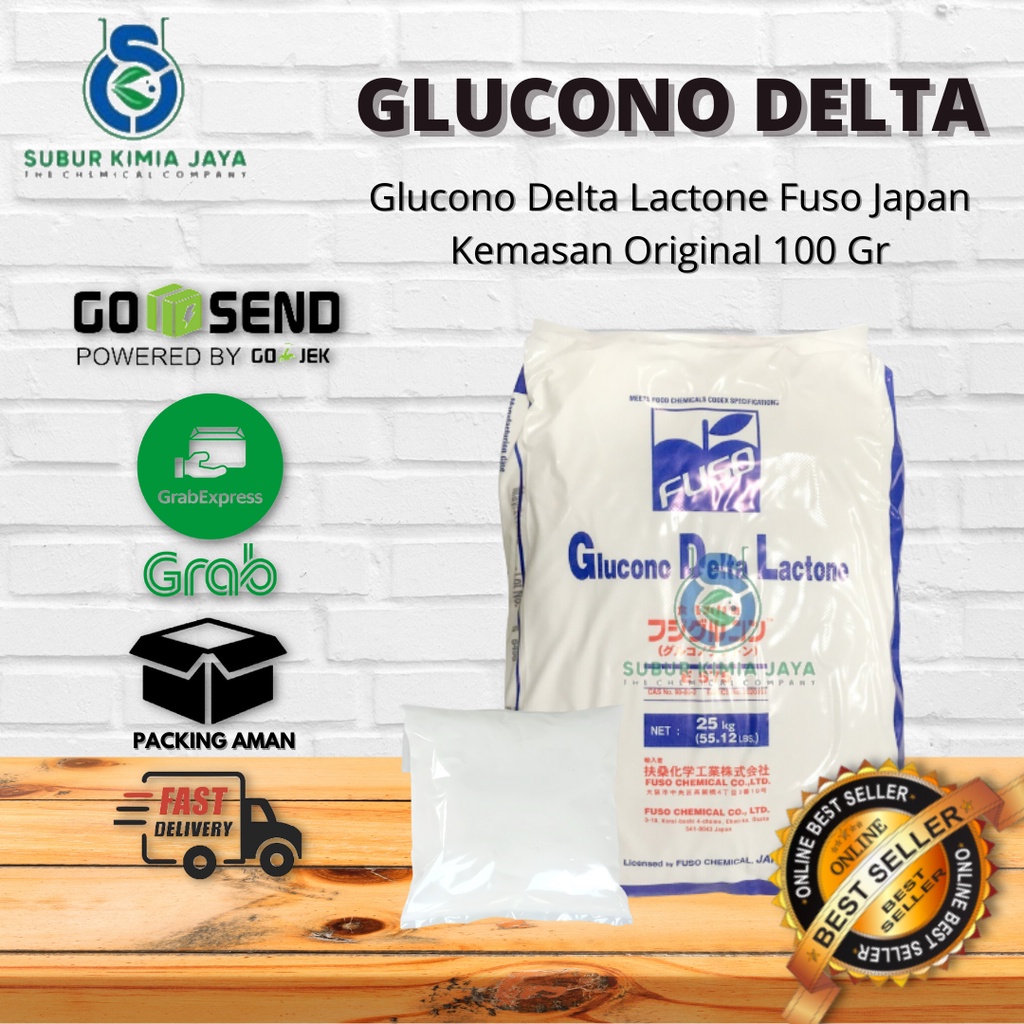 

Glucono Delta Lactone GDL Fuso Japan Food Grade / Cioko Sekau Tahu / Fuso Kembang Tahu 100 gr