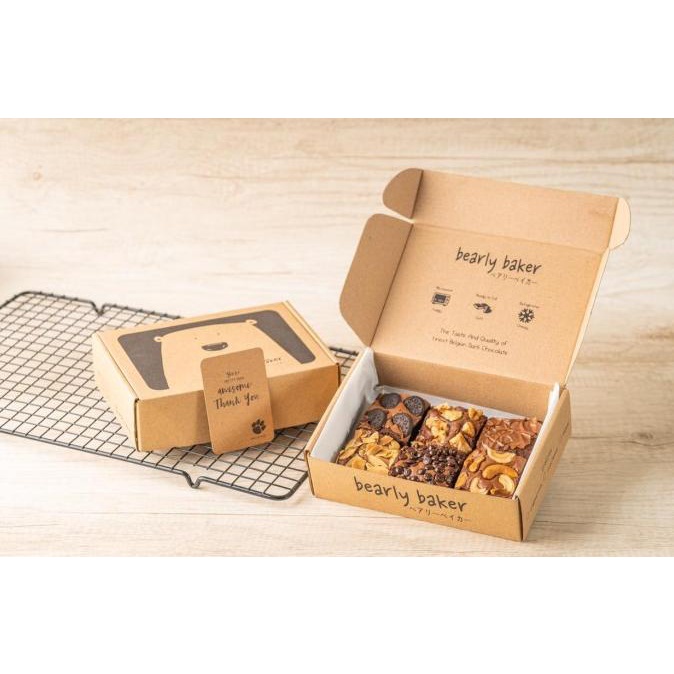 

vaargavaldian5678 Mix Bearly Brownies (Mini) box. 6pcs TERLARIS TERPERCAYA ORIGINAL