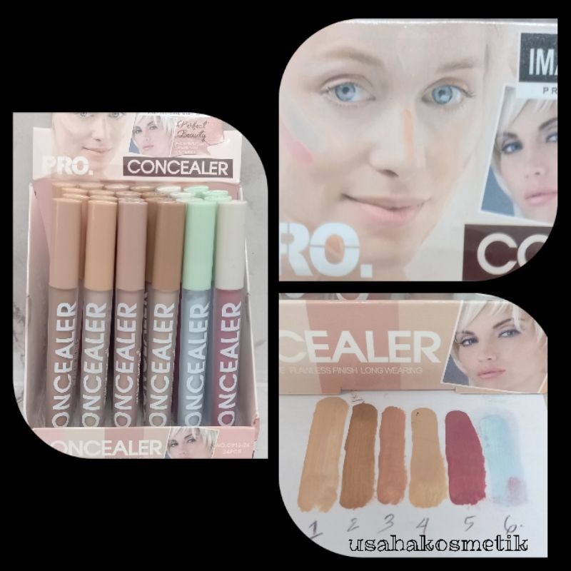 PROMO PERPAKET 3PCS CONCEALER MATTE COVER NO.68183-03 / C913-24