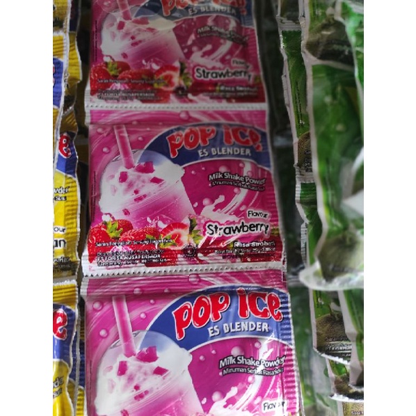 

Pop Ice Strawberry 25g