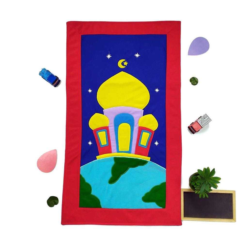 Sajadah Anak Sajadah Premium Sajadah Anak Karakter Sajadah Custom Nama Sajadah Bulu Sejadah Empuk