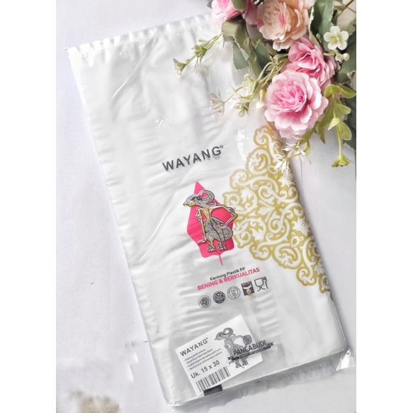 Kantong Plastik PP wayang / Kantong Plastik Bening Tebal
