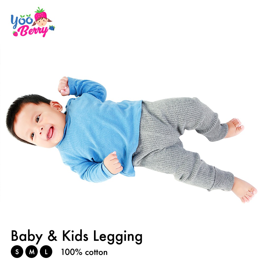 YooBerry Mart Kids Legging Bayi Anak Katun Laki Laki Perempuan Megan Berry Mart