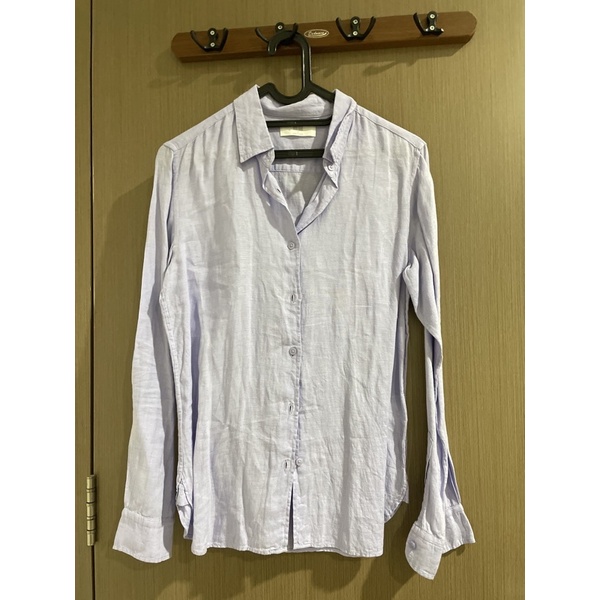 PRELOVED KEMEJA WANITA UNIQLO/KEMEJA SLIM FIT UNIQLO WANITA