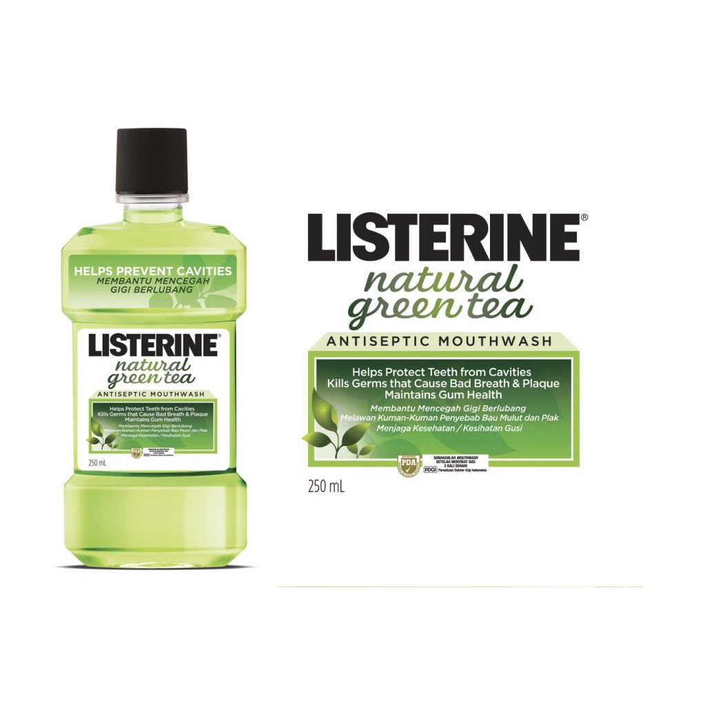 Listerine Natural Green Tea 250ml