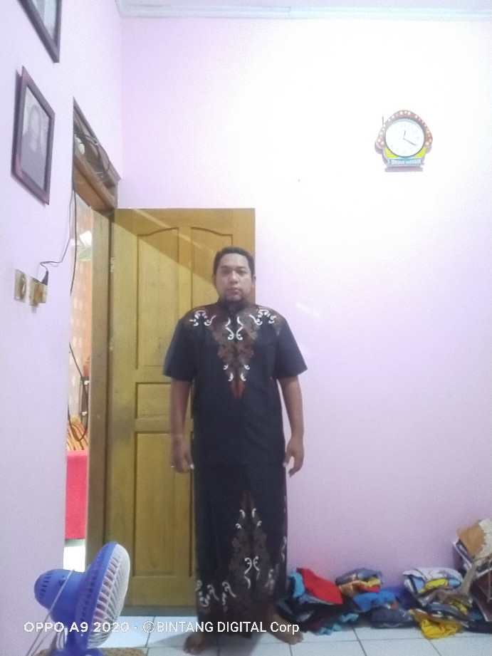 Setelan Sarung Batik Solo