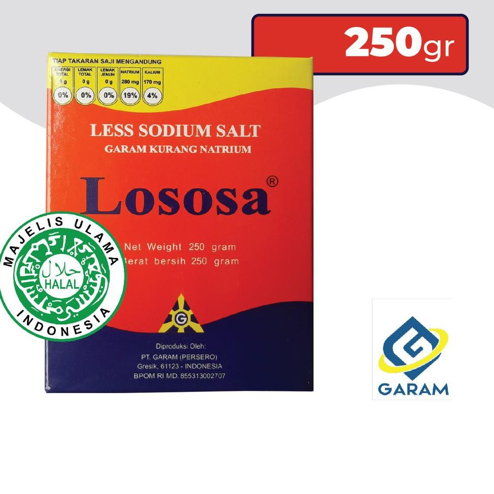 

[Star] Garam sehat LOSOSA 250 gr (untuk diet & hipertensi)