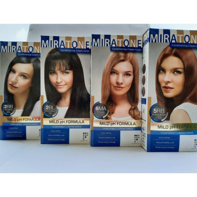  Miratone  Conditioning Cream Color Hair Color Cat  rambut  