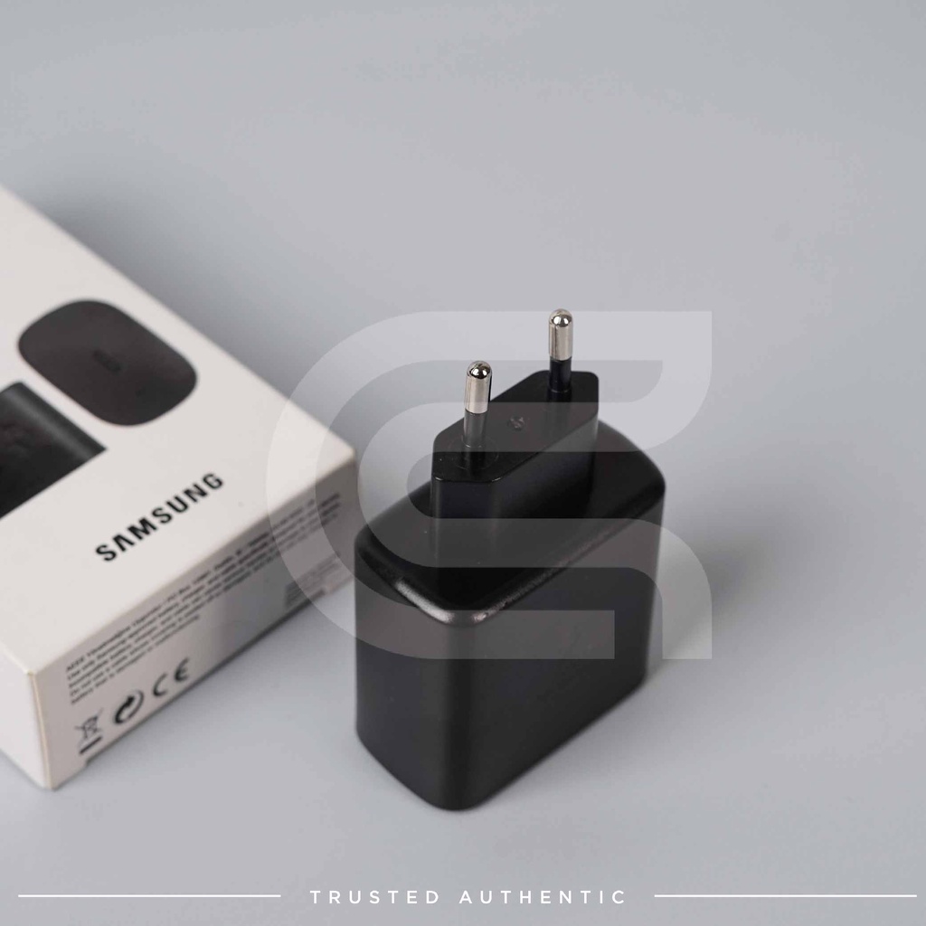 SAMSUNG USB C POWER ADAPTER 45 WATT HITAM ORIGINAL BERGARANSI