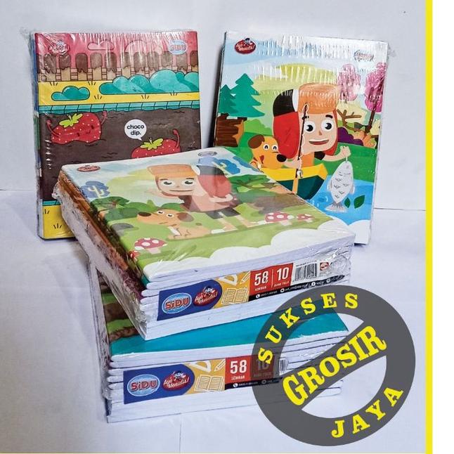 

Paling Disukai.. [Pack] Buku Tulis SIDU (Sinar Dunia) isi 38 dan 58 Lembar FREE BUBBLE WRAP