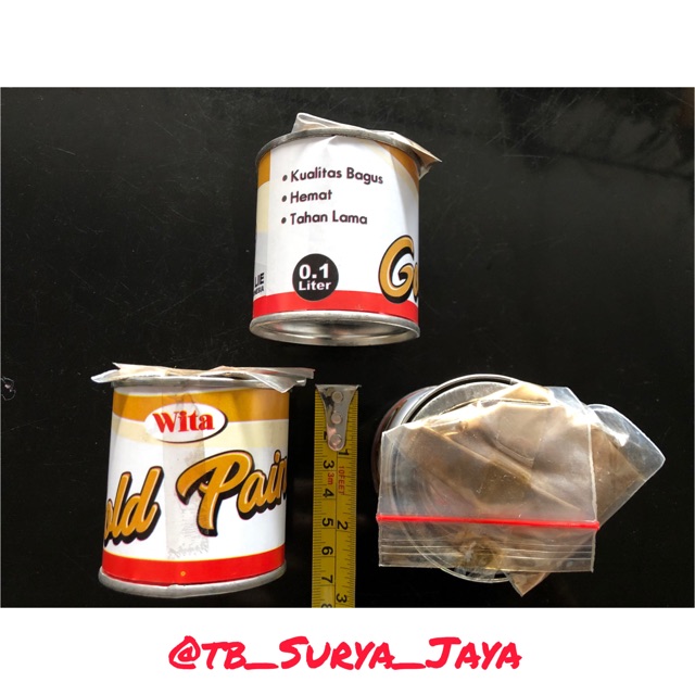 

CAT MINYAK WITA GOLD PAINT BRON MAS 0.1 LITER
