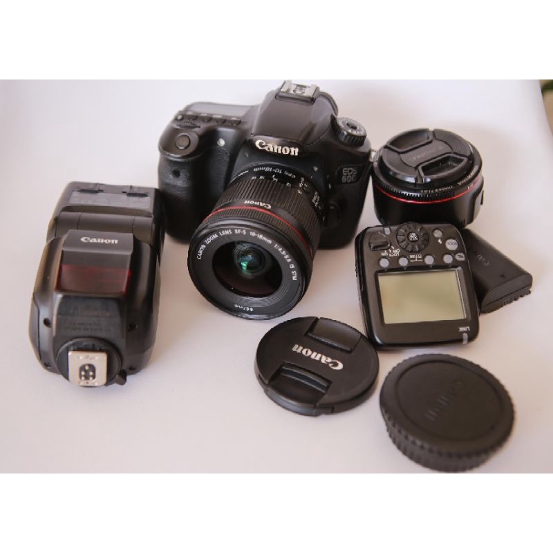Canon 60D fullsett tinggal pake (second)