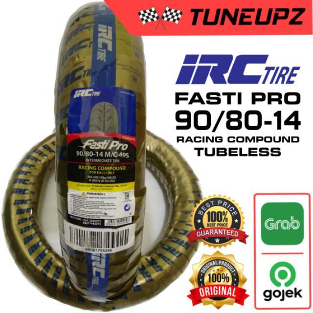 IRC 9   0/80 14 FASTI PRO TUBELESS SOFT COMPOUND BAN ROAD