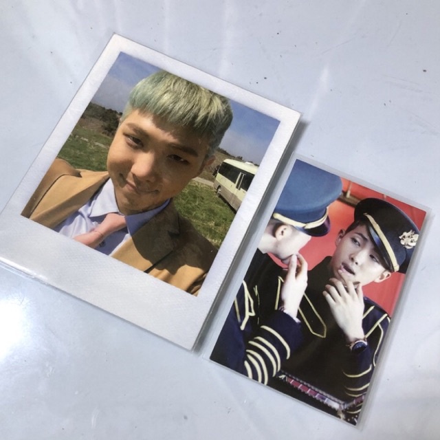 BTS RM - SUGA Young Forever Polaroid PC Dope