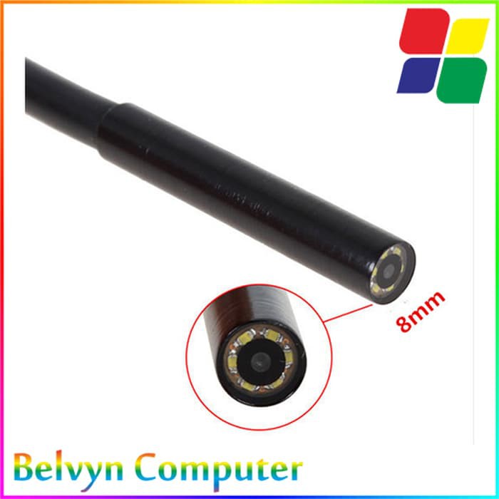 Alat Ngintip Android Endoscope Camera 720P 2M Ip67 Waterproof - Hitam