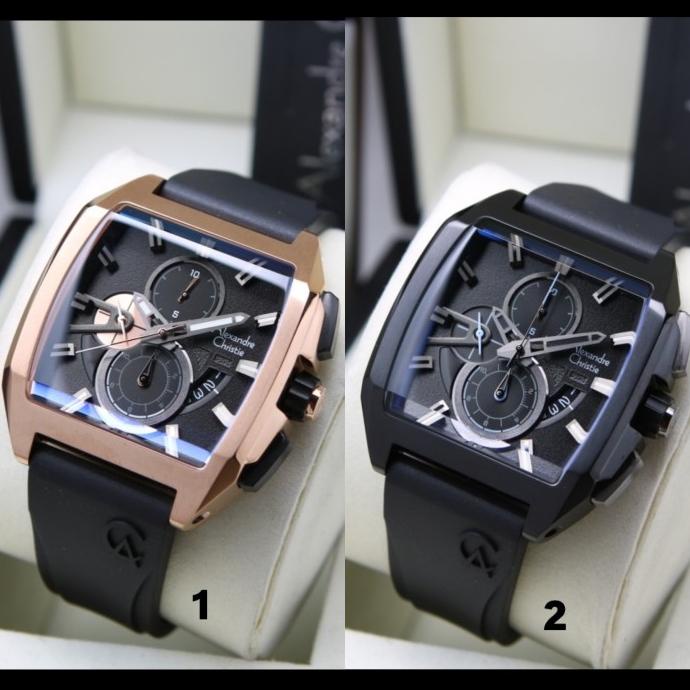 Terbaru Jam Tangan Pria Alexandre Christie 6617 Ac6617 (100% Ori) Mimumi.S