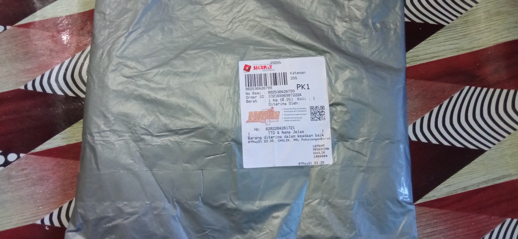 Kemeja Batik Lengan Panjang Motif Wayang Dua Jokowi