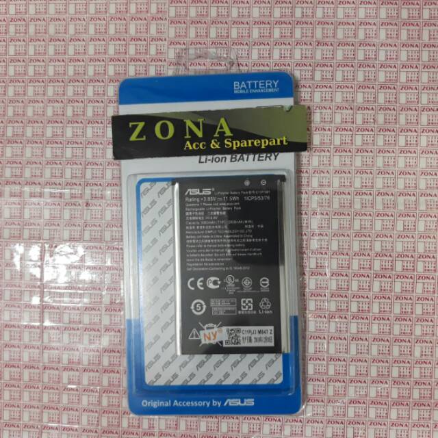 BATERAI BATRE ASUS ZENFONE 2 LASER 6 INCH ZE600KL ZE601KL