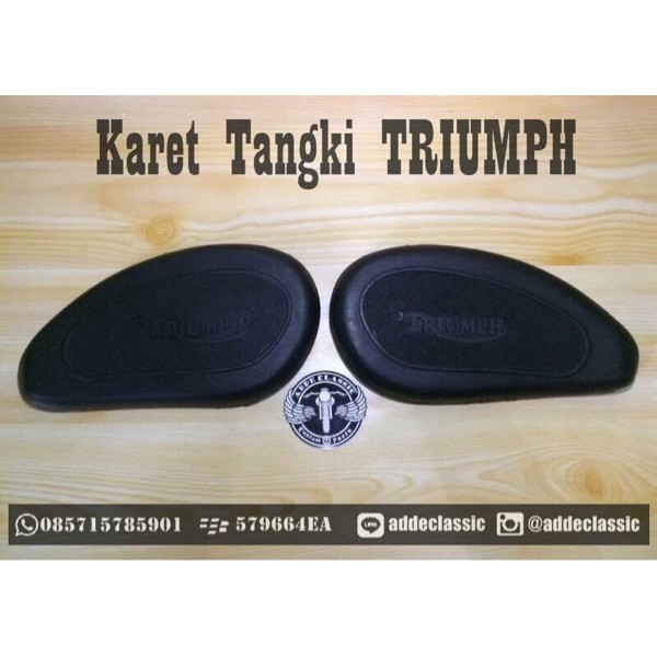 KARET TANGKI MOTOR TRIUMPH CUSTOM DLL Shopee Indonesia
