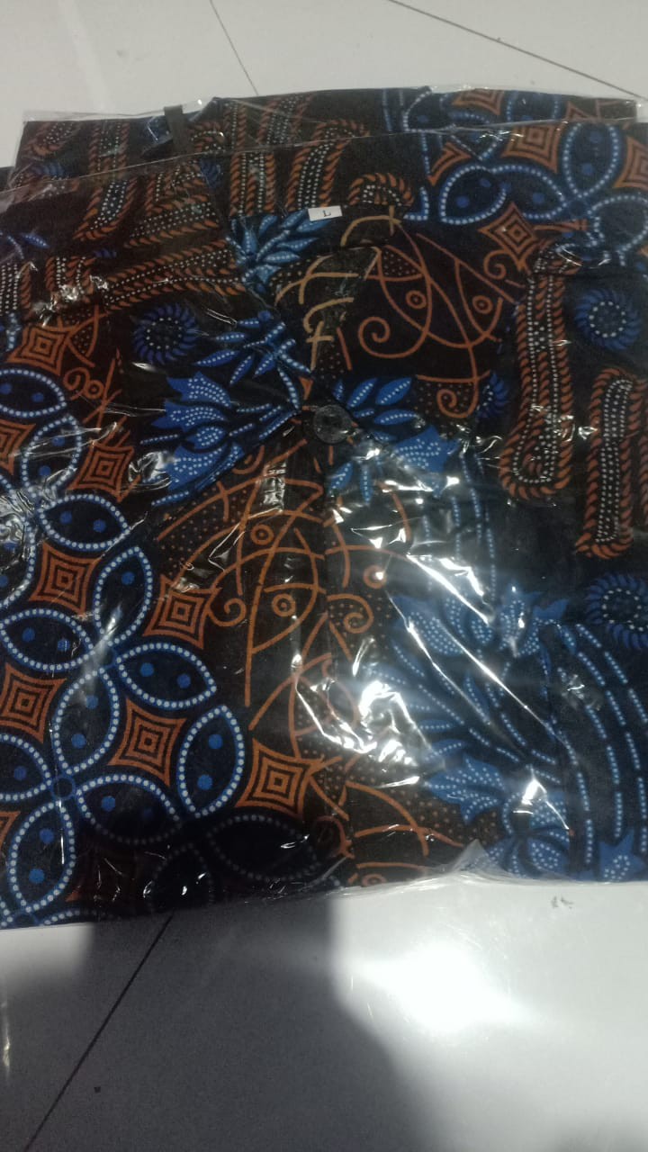 Maura Couple - Sania Ruffle Batik Couple