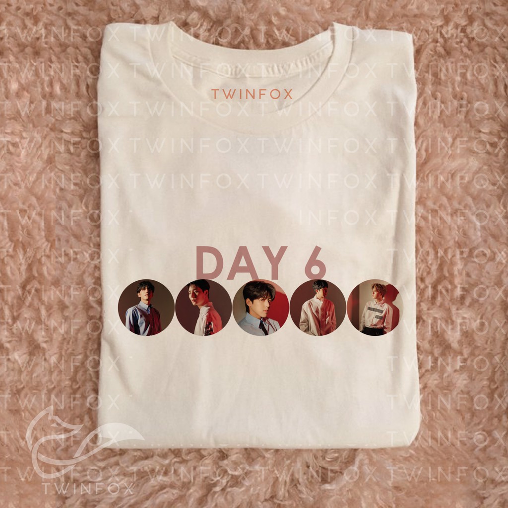 Kaos Kpop Unisex Day6 Photo Group