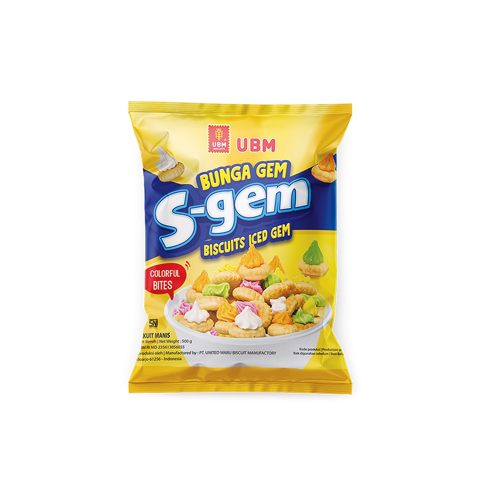 

UBM S-GEM Biscuit 500g