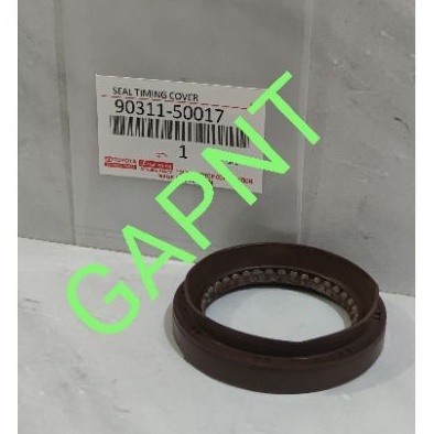 seal timing cover seal kruk as depan toyota innova diesel fortuner diesel hilux diesel ORI THAILAND